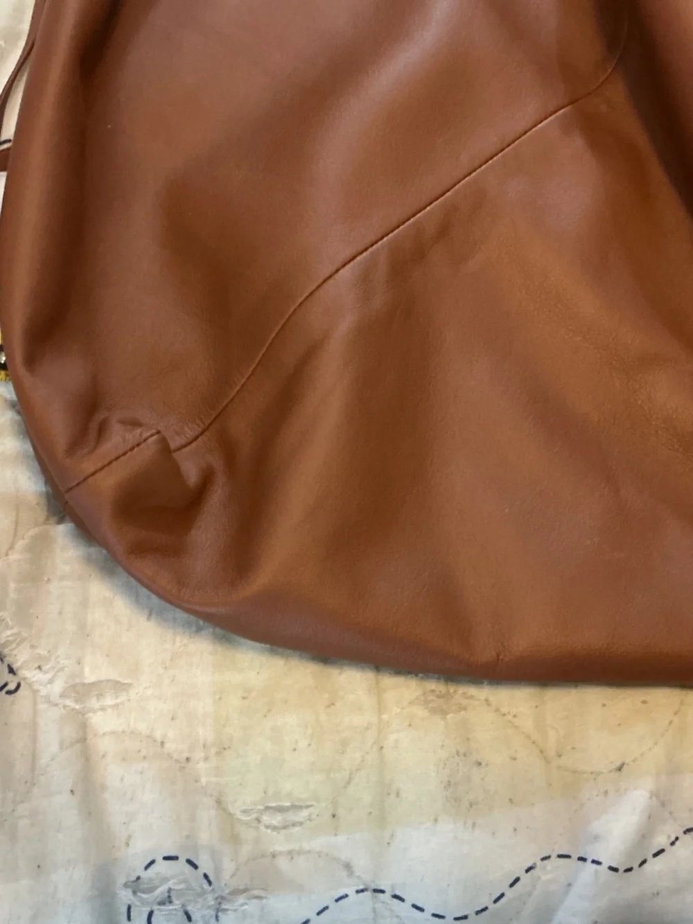 Gabriela Hearst Large Hildegard cogna hobo bag.
